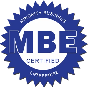 Minority Business Enterprise MBE Certified badge